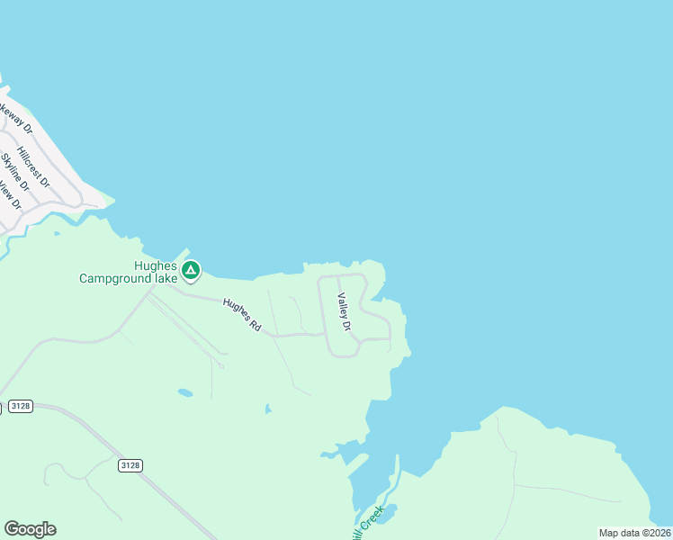 map of restaurants, bars, coffee shops, grocery stores, and more near 530 Lakeview Drive Loop in Coldspring