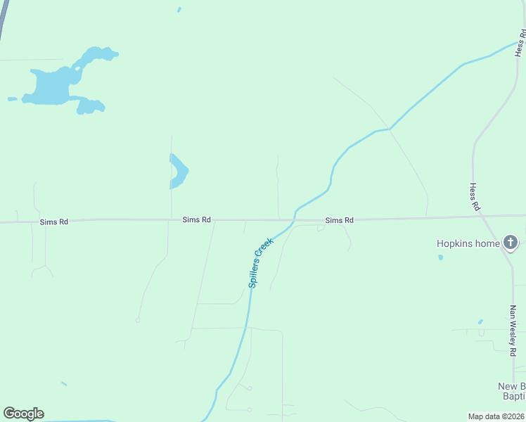 map of restaurants, bars, coffee shops, grocery stores, and more near 11441 Sims Road in Denham Springs