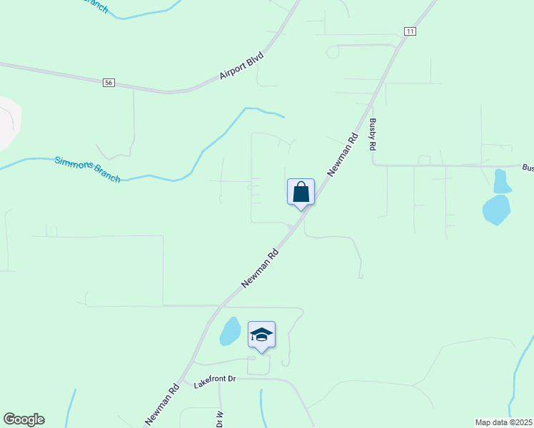 map of restaurants, bars, coffee shops, grocery stores, and more near 3048 Branson Park Ct in Mobile