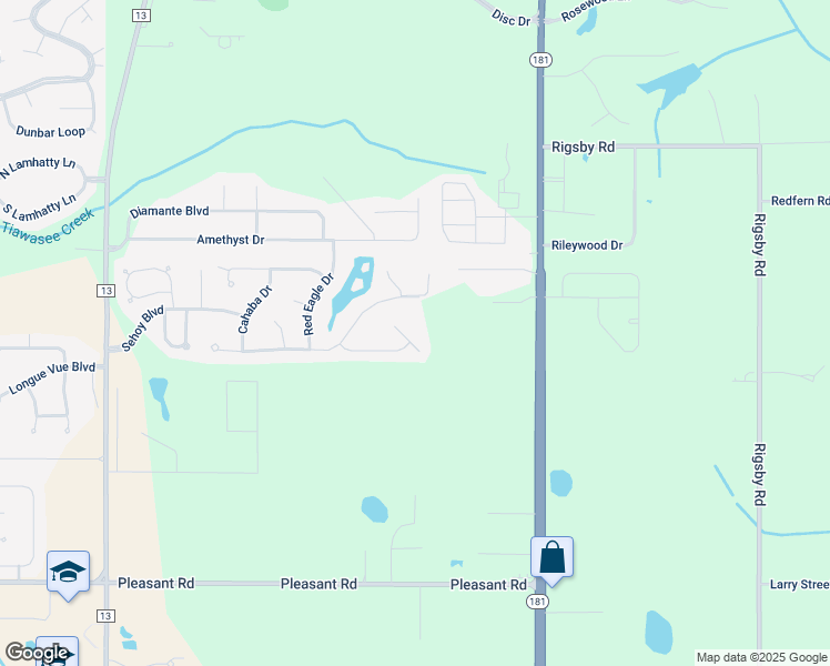 map of restaurants, bars, coffee shops, grocery stores, and more near 27550 Lachlan Court in Daphne