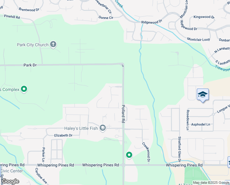 map of restaurants, bars, coffee shops, grocery stores, and more near 8041 Nesting Eagle Court in Daphne