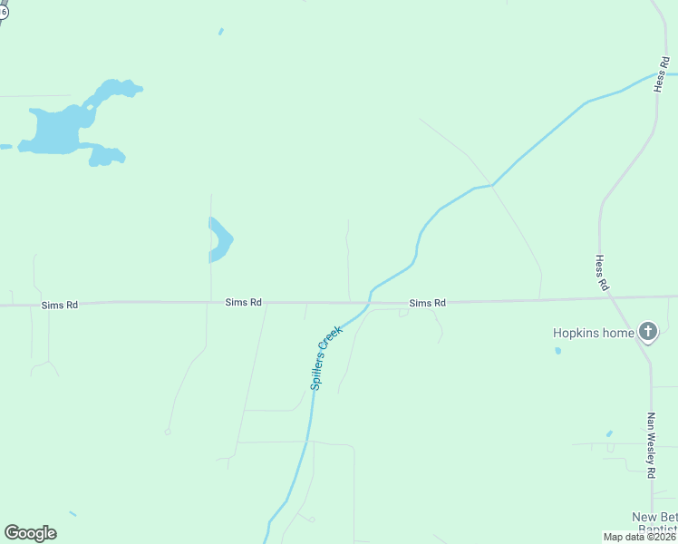 map of restaurants, bars, coffee shops, grocery stores, and more near 11441 Sims Road in Denham Springs