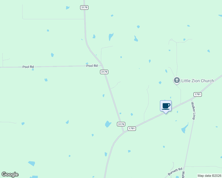 map of restaurants, bars, coffee shops, grocery stores, and more near 683 Farm to Market Road 3179 in Huntsville