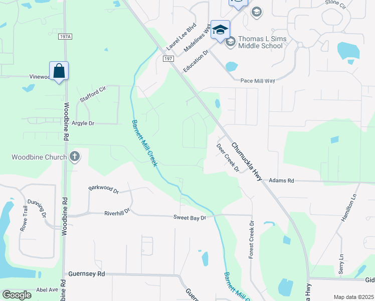 map of restaurants, bars, coffee shops, grocery stores, and more near 3520 Edinburgh Drive in Milton