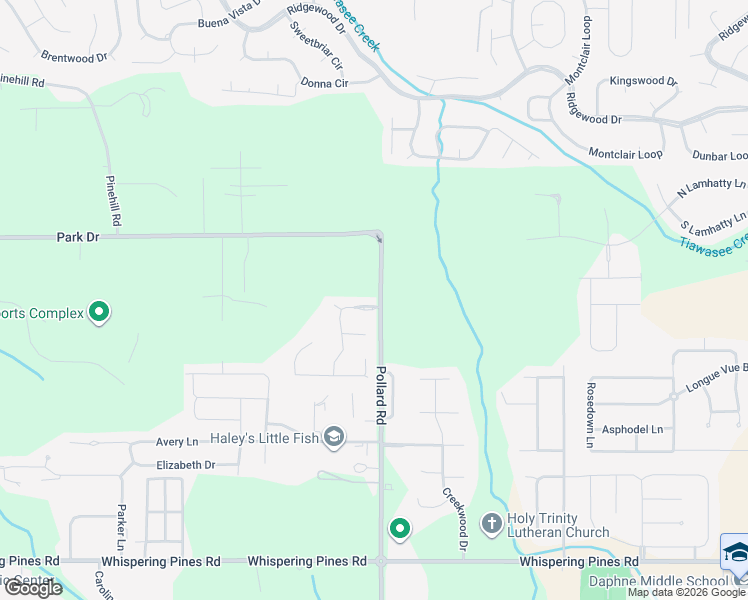 map of restaurants, bars, coffee shops, grocery stores, and more near 8071 Landing Eagle Drive in Daphne