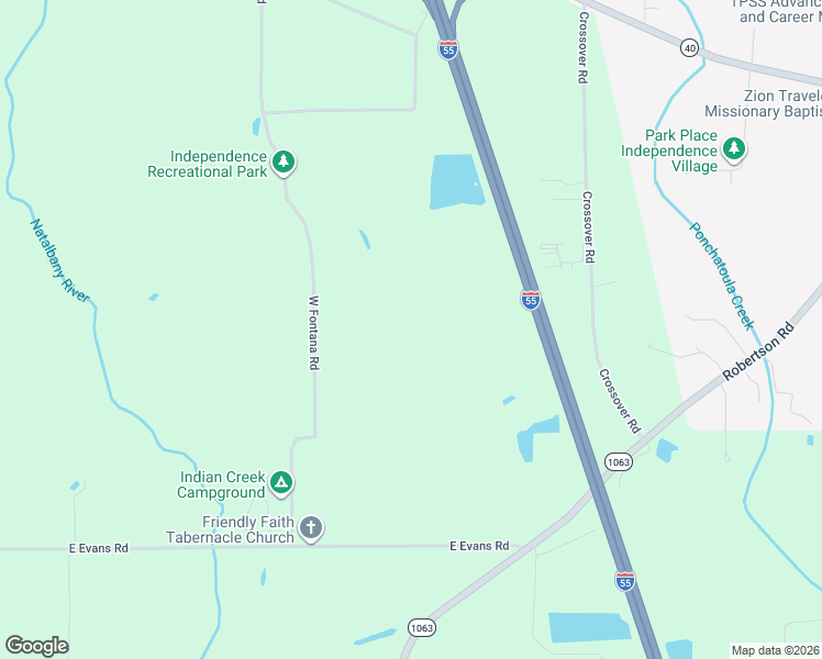 map of restaurants, bars, coffee shops, grocery stores, and more near 53296 West Fontana Road in Independence