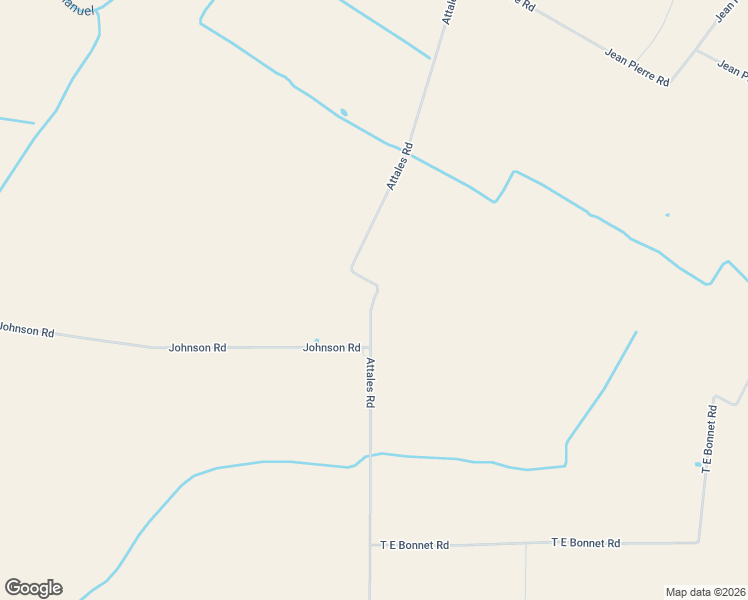 map of restaurants, bars, coffee shops, grocery stores, and more near 1582 Attales Road in Ville Platte