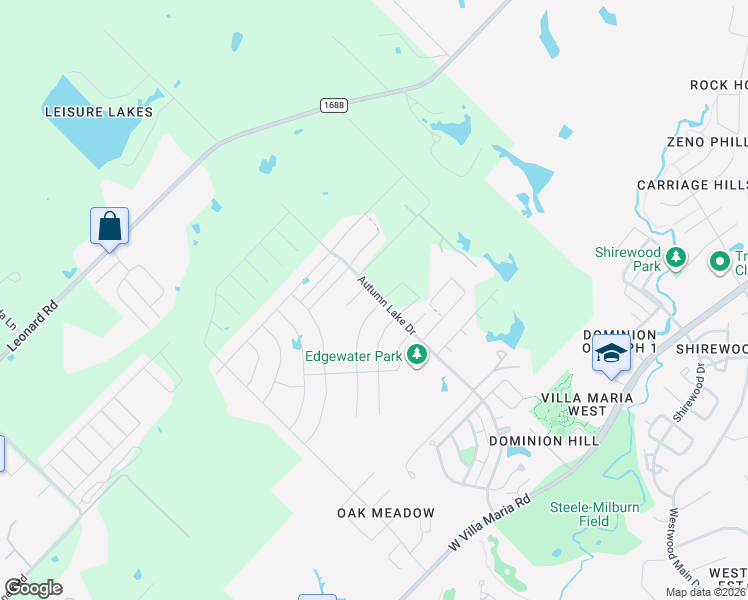 map of restaurants, bars, coffee shops, grocery stores, and more near 2000 Polmont Drive in Bryan