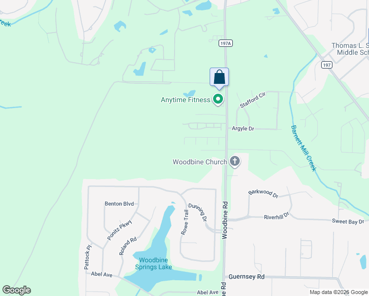 map of restaurants, bars, coffee shops, grocery stores, and more near 3316 Joanna Drive in Pace