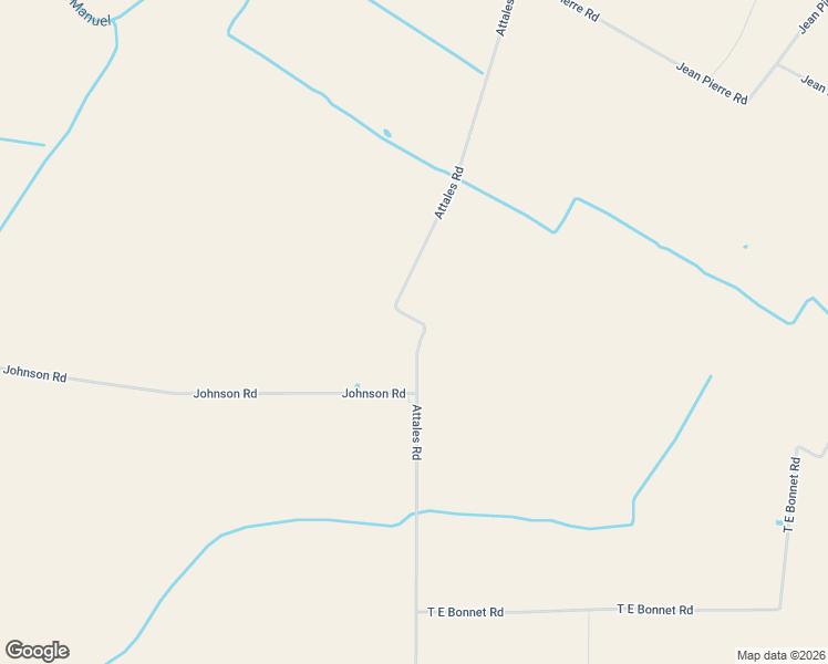 map of restaurants, bars, coffee shops, grocery stores, and more near 1580 Attales Road in Ville Platte