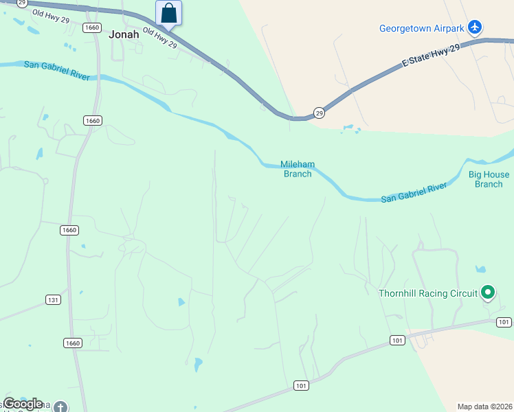 map of restaurants, bars, coffee shops, grocery stores, and more near 182 Gabriel Meadows Drive in Hutto