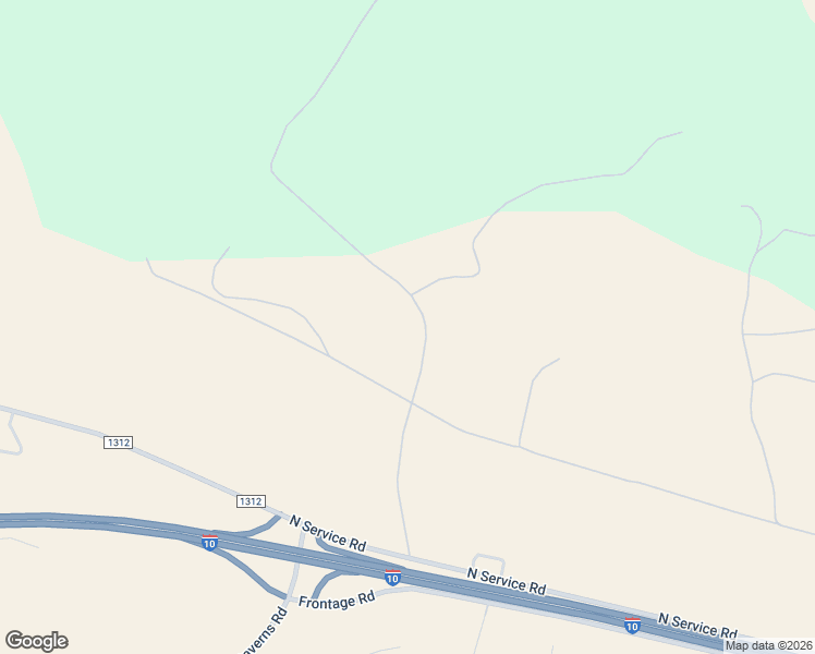 map of restaurants, bars, coffee shops, grocery stores, and more near 128 Private Road 1150 in Sutton County