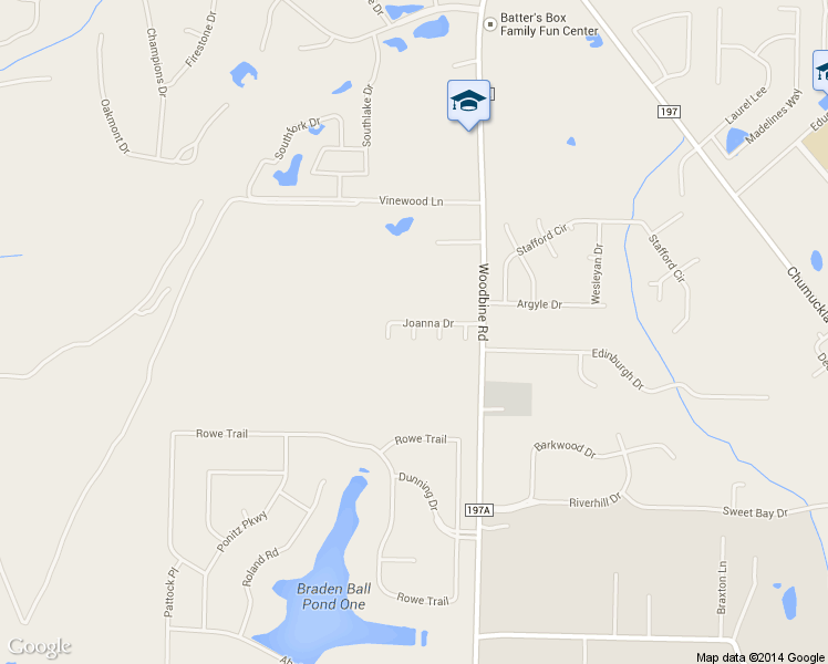 map of restaurants, bars, coffee shops, grocery stores, and more near 5250 Joanna Lane in Milton