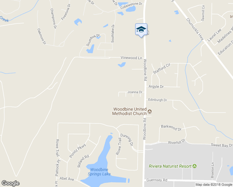 map of restaurants, bars, coffee shops, grocery stores, and more near 3330 Joanna Drive in Milton