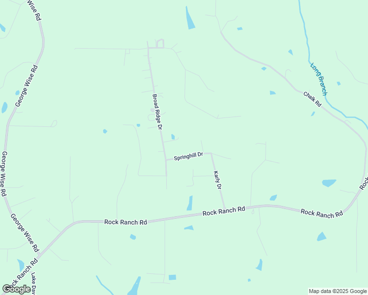 map of restaurants, bars, coffee shops, grocery stores, and more near 36 Broad Ridge Drive in Carriere