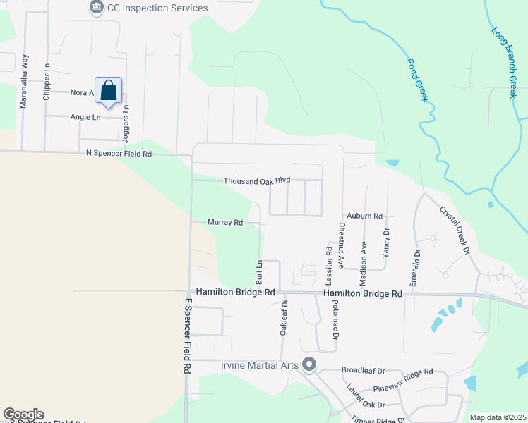map of restaurants, bars, coffee shops, grocery stores, and more near 5317 English Oak Drive in Pace