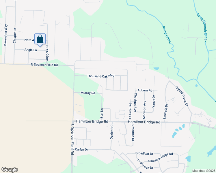 map of restaurants, bars, coffee shops, grocery stores, and more near 5324 English Oak Drive in Milton