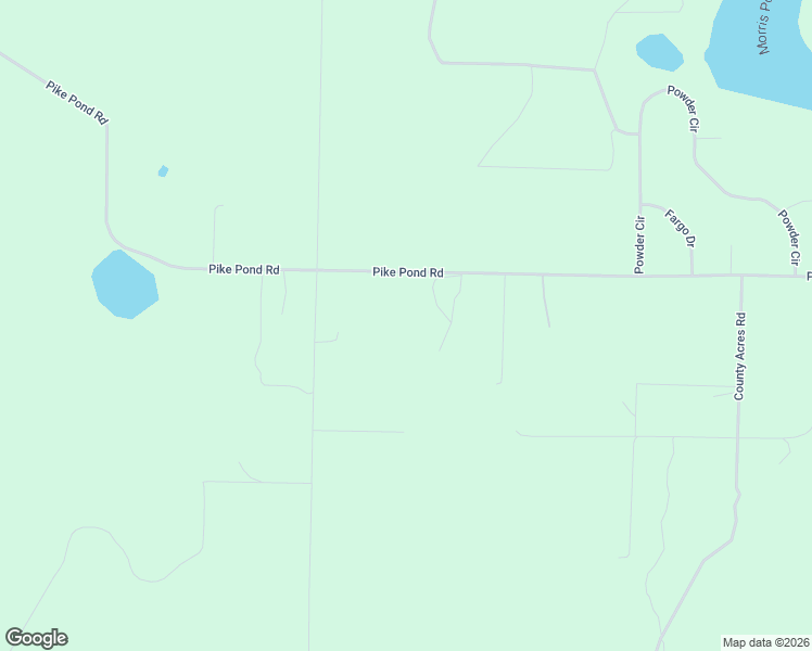 map of restaurants, bars, coffee shops, grocery stores, and more near 2089 Pike Pond Road in Alford
