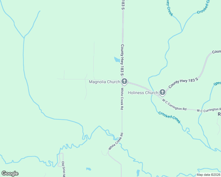 map of restaurants, bars, coffee shops, grocery stores, and more near 42 White Creek Road in Ponce de Leon