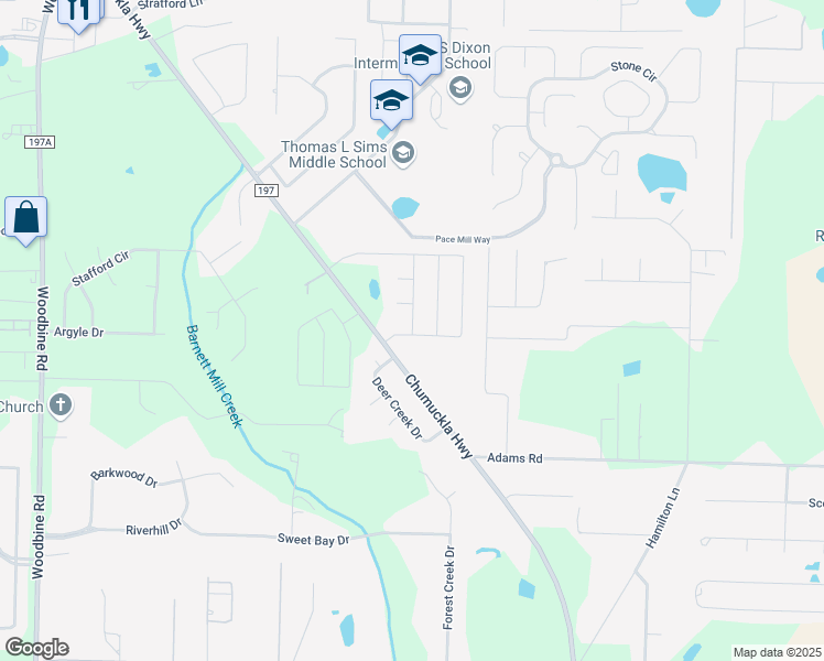 map of restaurants, bars, coffee shops, grocery stores, and more near 3778 Hawks Landing Circle in Milton