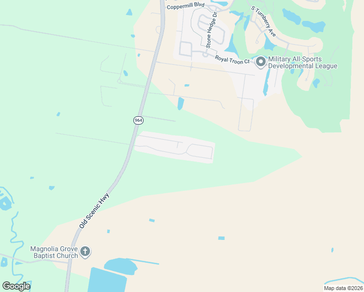 map of restaurants, bars, coffee shops, grocery stores, and more near 1129 Cedar Trail Avenue in Zachary