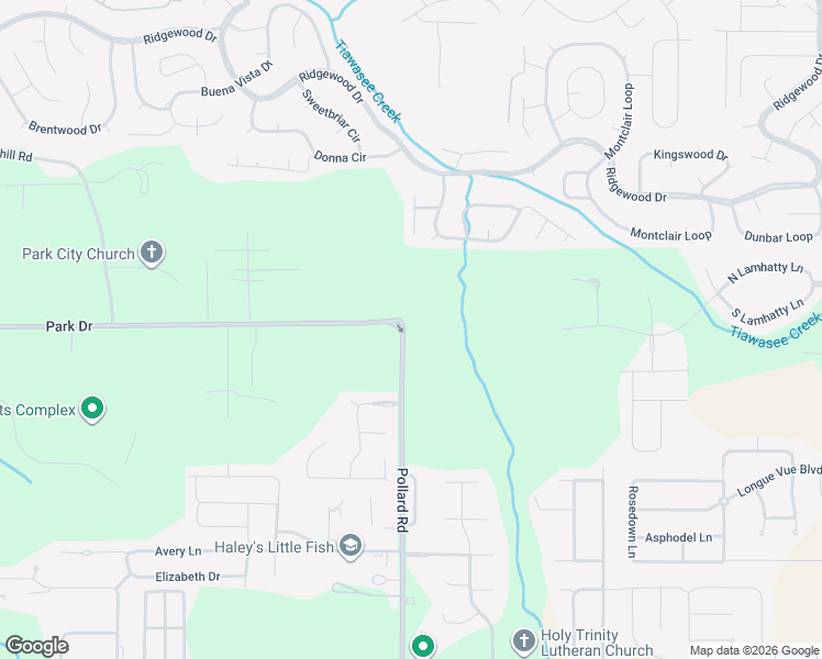 map of restaurants, bars, coffee shops, grocery stores, and more near Pollard Road in Daphne