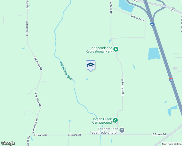 map of restaurants, bars, coffee shops, grocery stores, and more near in Independence