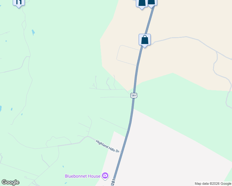 map of restaurants, bars, coffee shops, grocery stores, and more near 101 Starhorn Road in Marble Falls