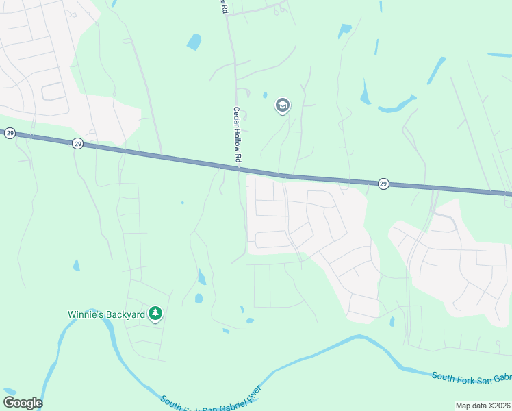 map of restaurants, bars, coffee shops, grocery stores, and more near 549 Scenic Bluff Drive in Georgetown
