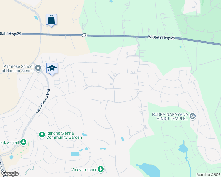 map of restaurants, bars, coffee shops, grocery stores, and more near 152 Oak Plaza Drive in Georgetown
