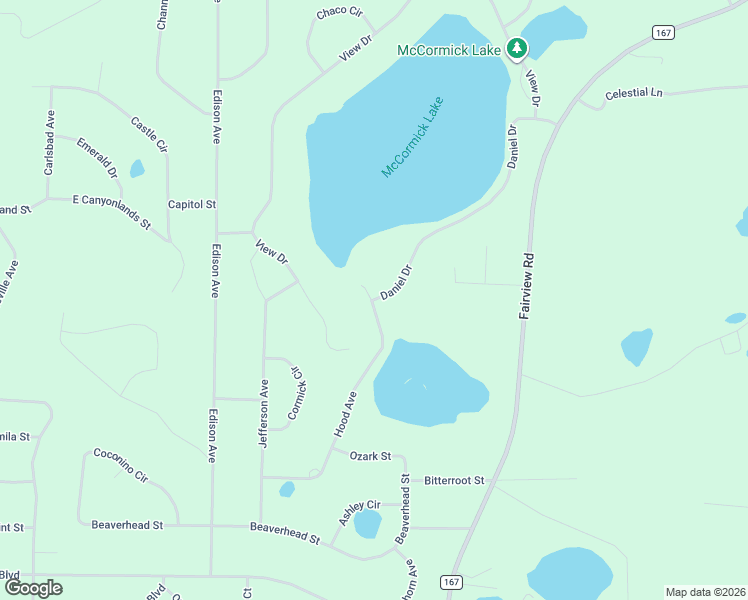 map of restaurants, bars, coffee shops, grocery stores, and more near 800 Daniel Drive in Alford