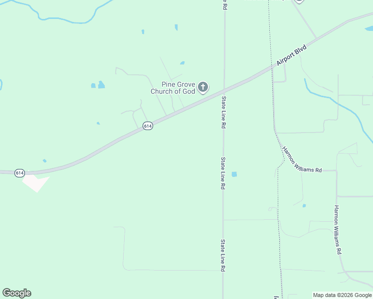 map of restaurants, bars, coffee shops, grocery stores, and more near 11520 Mississippi 614 in Moss Point