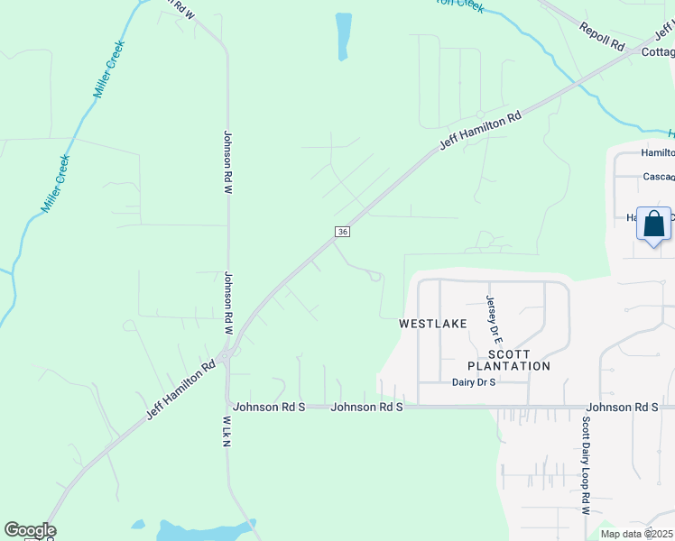 map of restaurants, bars, coffee shops, grocery stores, and more near 4312 Mccorvery Road Extension in Mobile