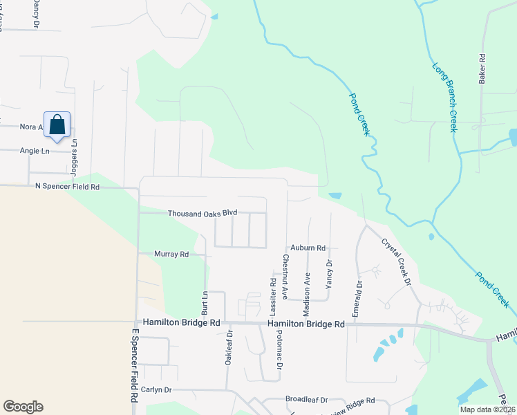 map of restaurants, bars, coffee shops, grocery stores, and more near 5114 English Oak Drive in Milton