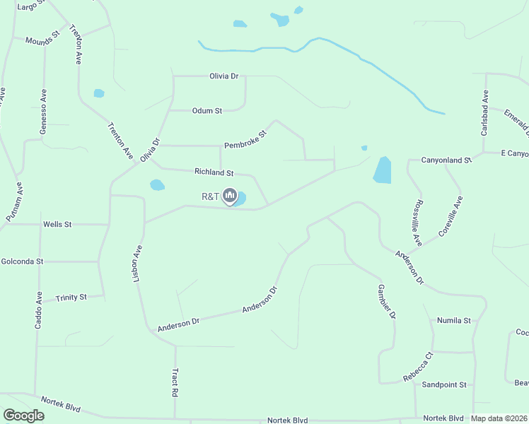 map of restaurants, bars, coffee shops, grocery stores, and more near 2865 Sycamore Street in Alford