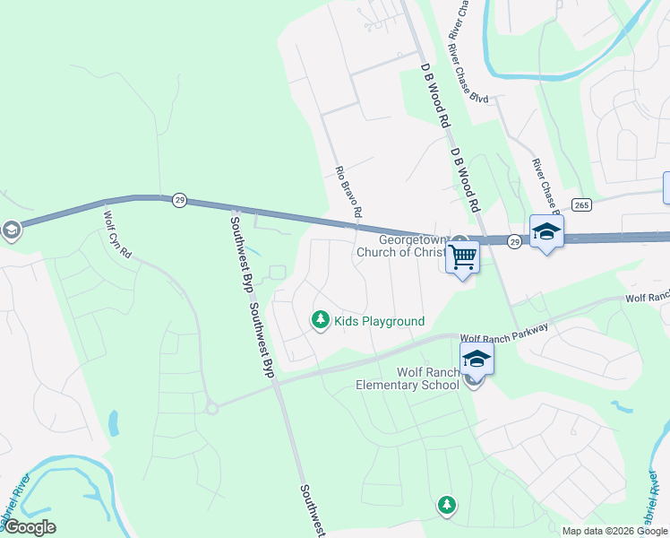 map of restaurants, bars, coffee shops, grocery stores, and more near 137 Cherry Ridge Road in Georgetown