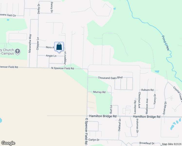 map of restaurants, bars, coffee shops, grocery stores, and more near 4609 Heatherwood Way in Pace