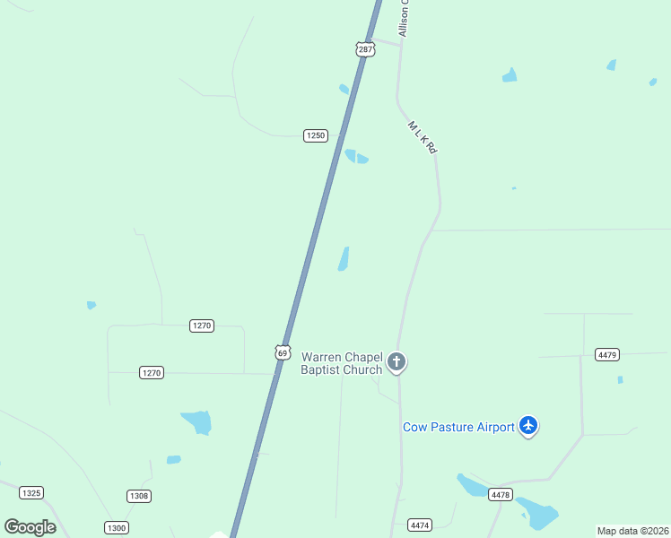 map of restaurants, bars, coffee shops, grocery stores, and more near 10325 U.S. 69 in Warren