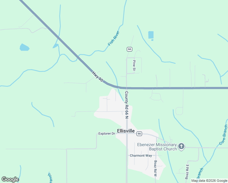 map of restaurants, bars, coffee shops, grocery stores, and more near 27995 Otts Road in Loxley