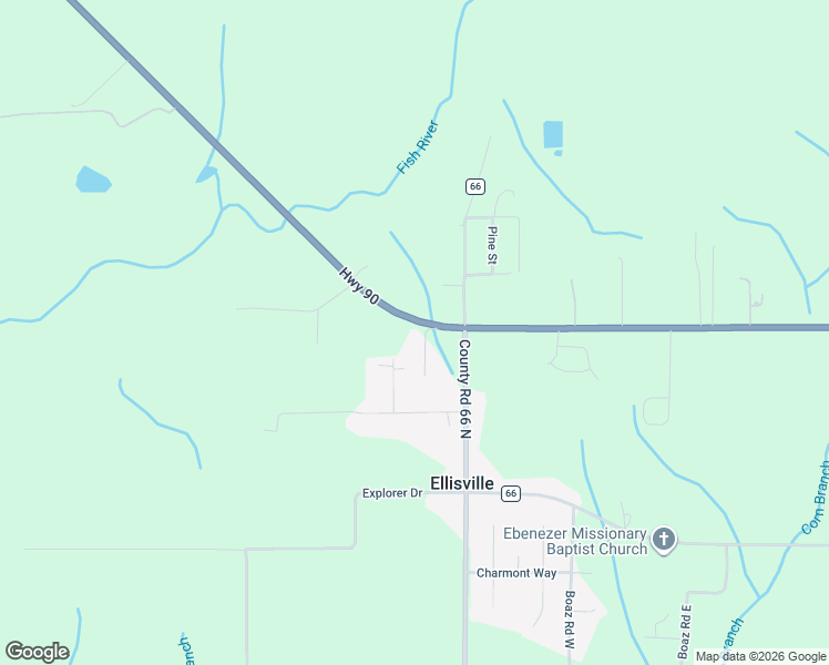 map of restaurants, bars, coffee shops, grocery stores, and more near 27995 Otts Road in Loxley