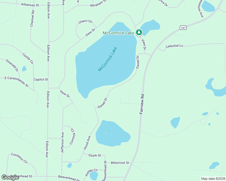 map of restaurants, bars, coffee shops, grocery stores, and more near 800-962 Daniel Drive in Alford