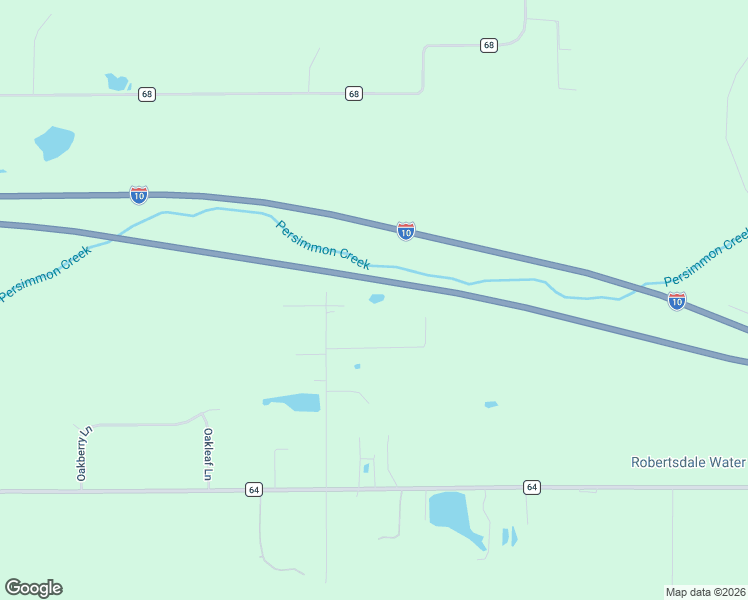 map of restaurants, bars, coffee shops, grocery stores, and more near 27990 Northcutt Lane in Robertsdale