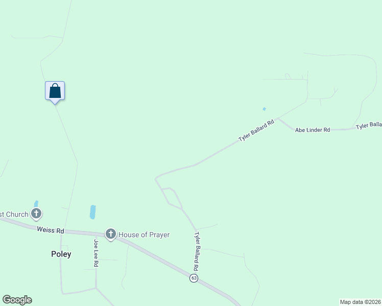 map of restaurants, bars, coffee shops, grocery stores, and more near 38955 Tyler Ballard Road in Walker