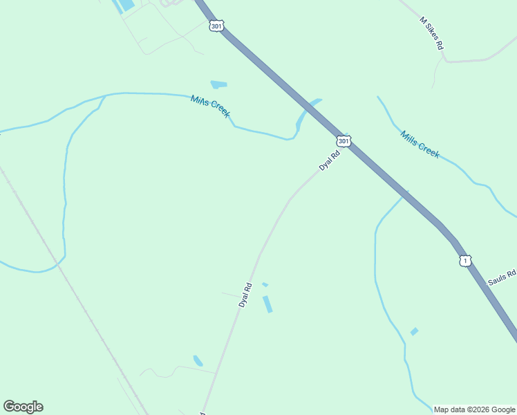 map of restaurants, bars, coffee shops, grocery stores, and more near 36821 Dyal Road in Callahan