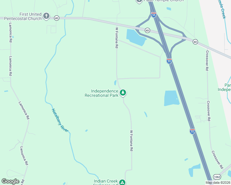 map of restaurants, bars, coffee shops, grocery stores, and more near 53481 West Fontana Road in Independence