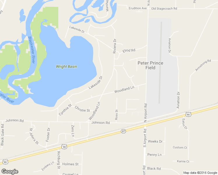 map of restaurants, bars, coffee shops, grocery stores, and more near 5524 Riviera Drive in Milton