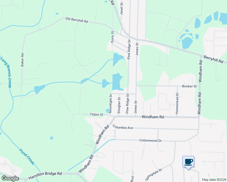 map of restaurants, bars, coffee shops, grocery stores, and more near 5466 Moonlight Drive in Milton