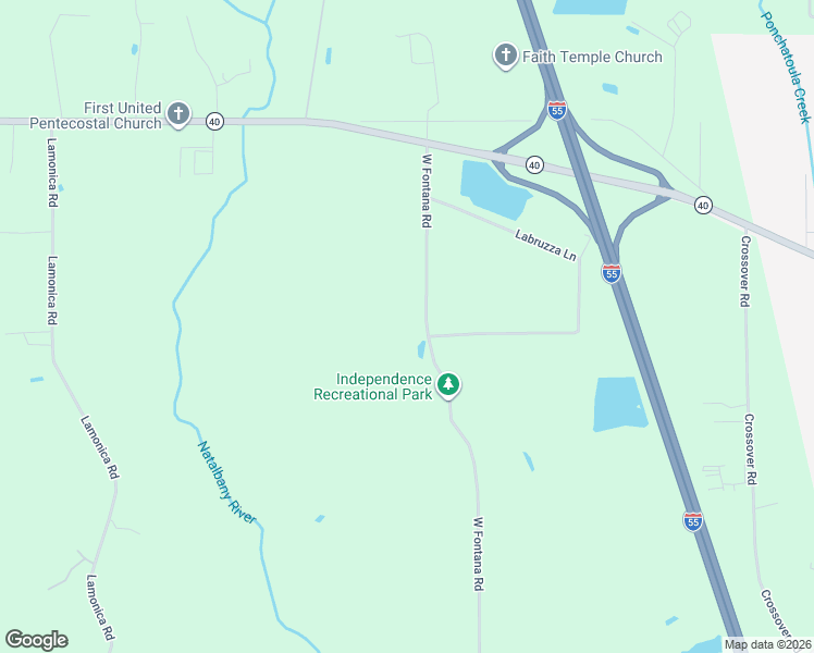 map of restaurants, bars, coffee shops, grocery stores, and more near 53583 West Fontana Road in Independence