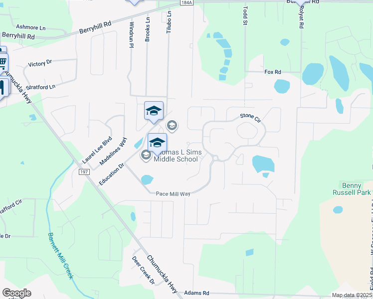 map of restaurants, bars, coffee shops, grocery stores, and more near 5514 Buckwheat Way in Milton