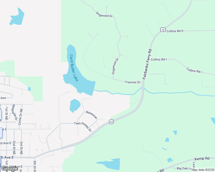 map of restaurants, bars, coffee shops, grocery stores, and more near 289 Frances Drive in Havana